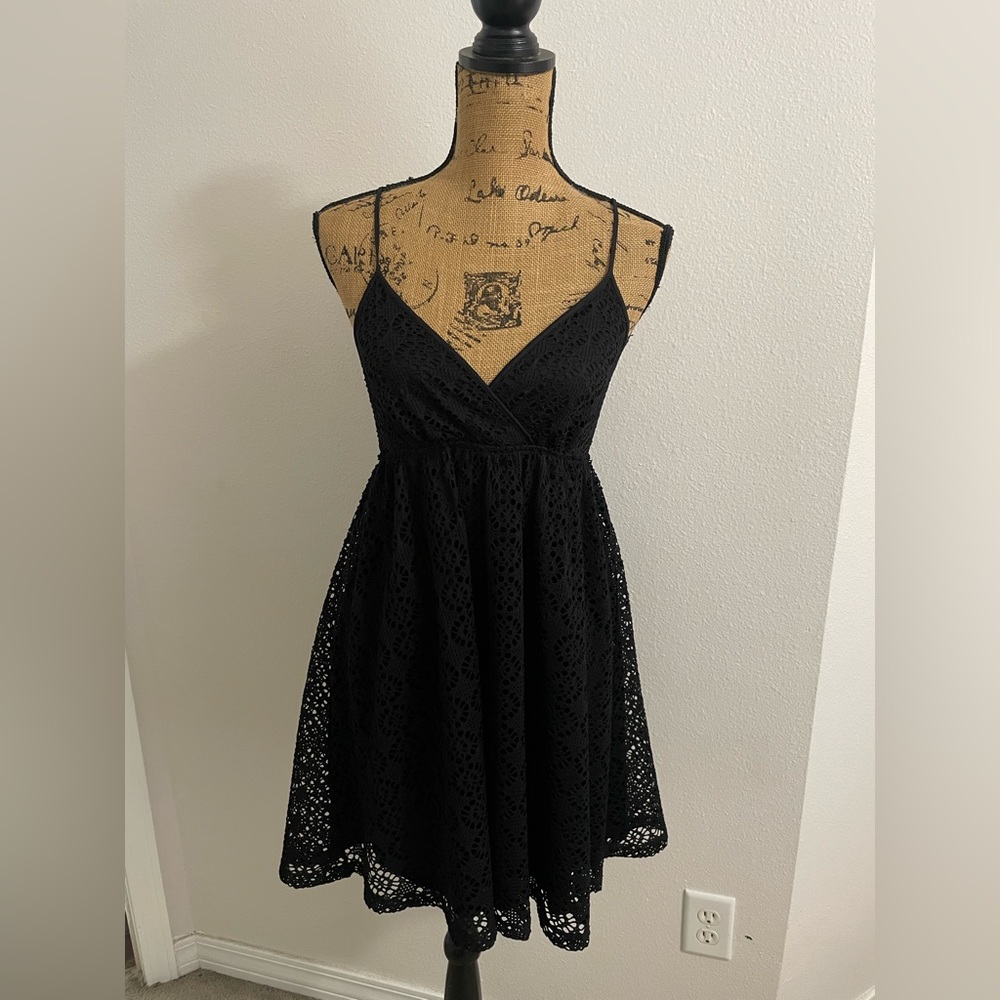 Express Eyelet Sundress Sz S